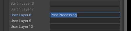 Naming new layer